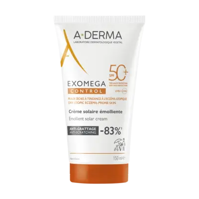 Levně A-DERMA Exomega CONTROL Emolien.krém SPF50+ 150ml
