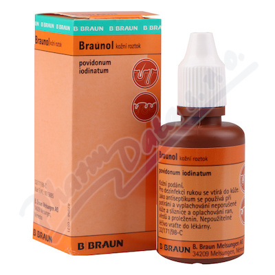 Levně Braunol 75mg/g drm.sol.1x30ml