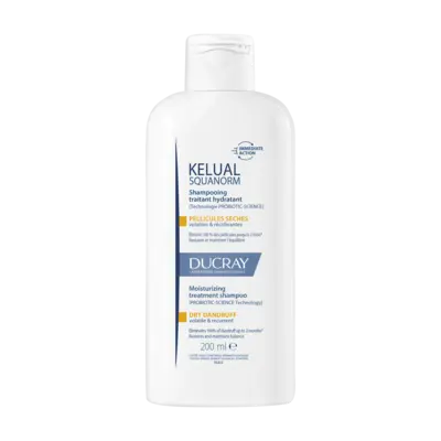 Levně DUCRAY Kelual Squanorm Šampon hyd.suché lupy 200ml