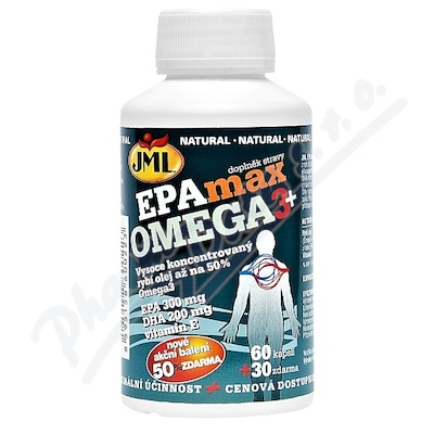 Levně JML EPAmax OMEGA3+ cps.60+30 zdarma