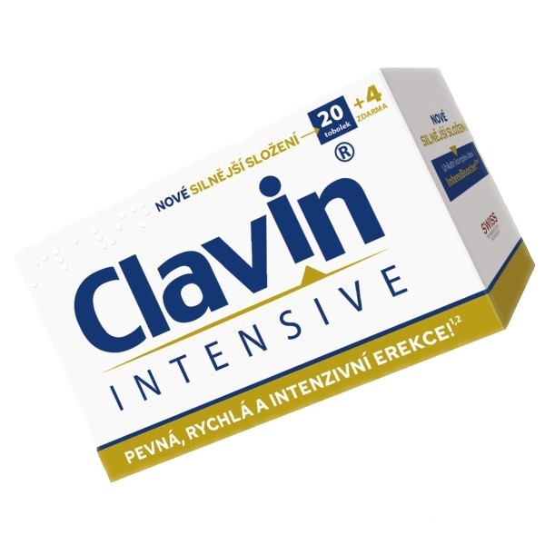 Clavin Intensive tob.20+4 | Moje lékárna
