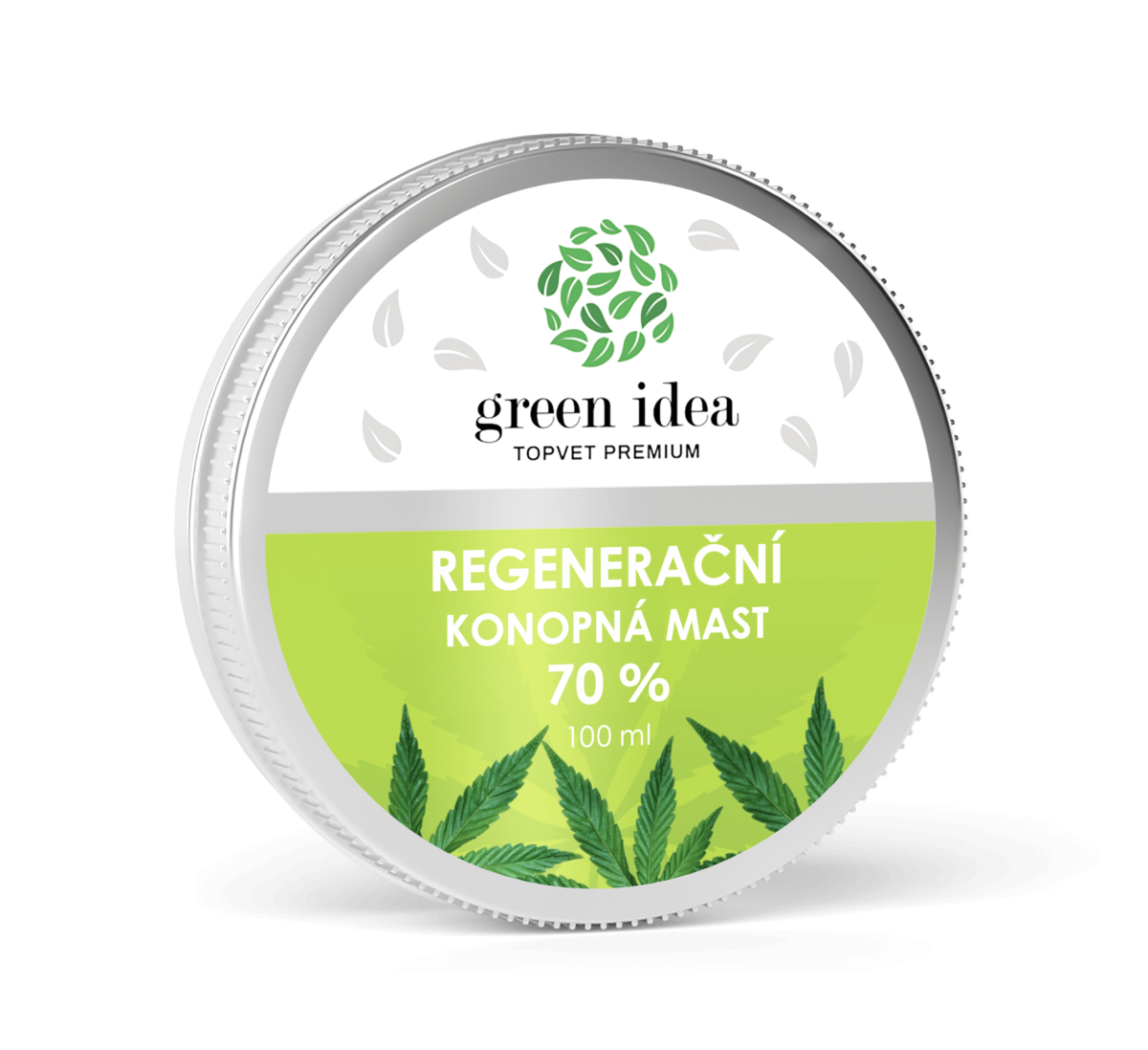 Levně Green Idea Regenerační konopná mast 70% 100ml