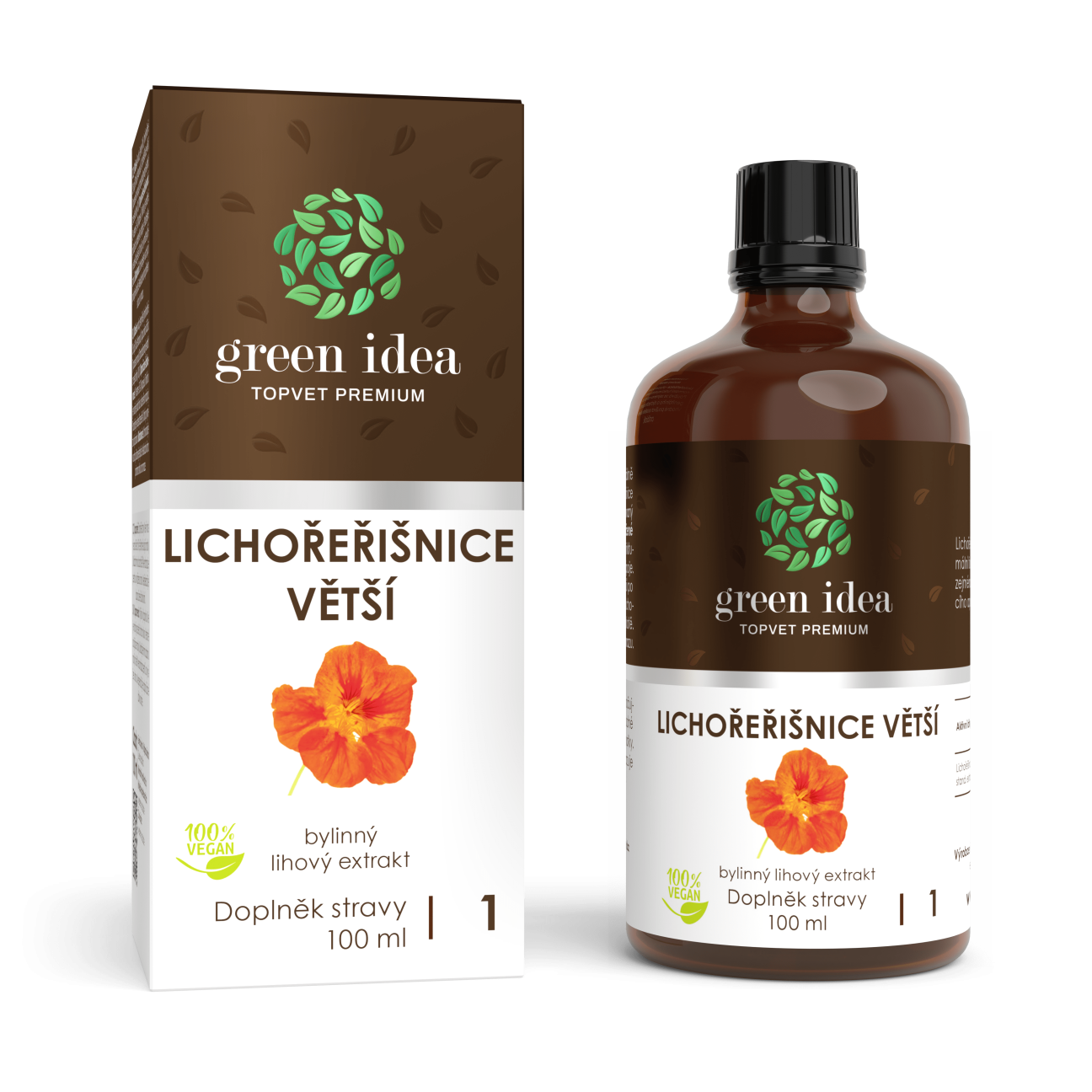 Levně Green Idea Lichořeřišnice extrakt 100ml