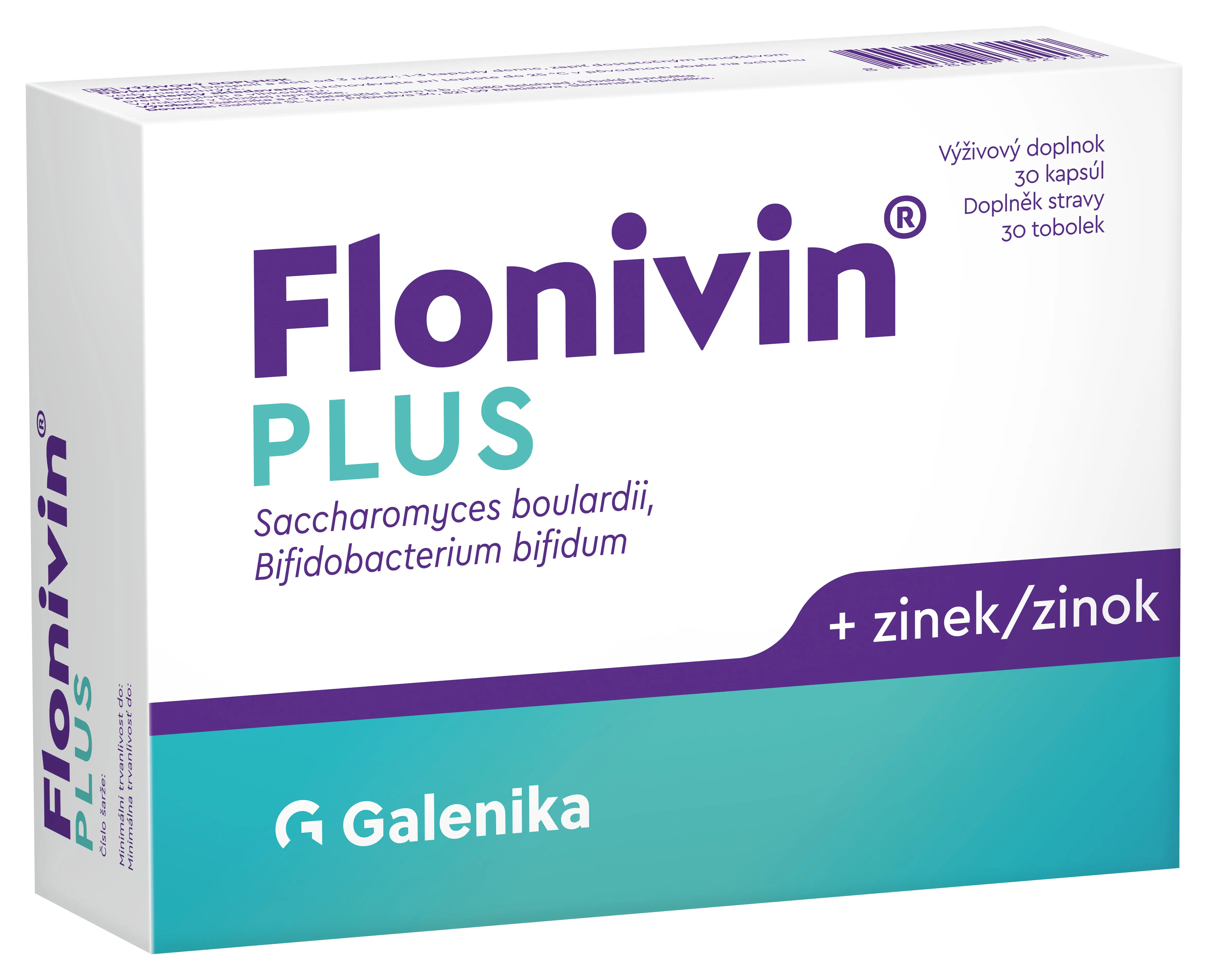 Levně Flonivin Plus+zinek tbl.30 Galenika