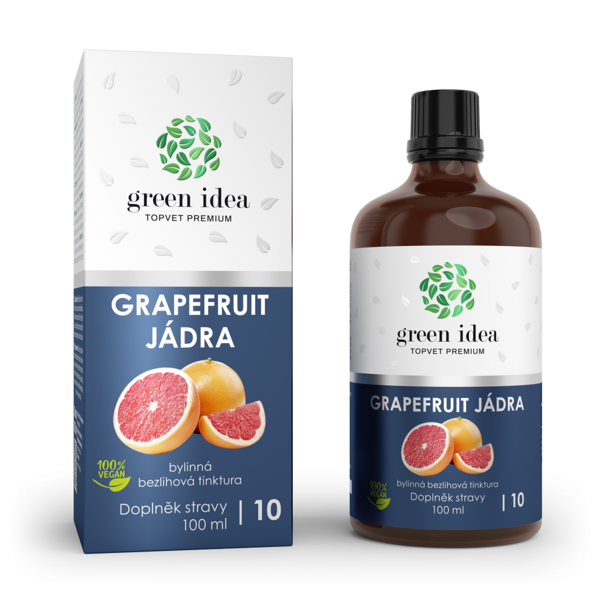 Levně Green Idea Grapefruit jádra bezlihový extrakt 100ml