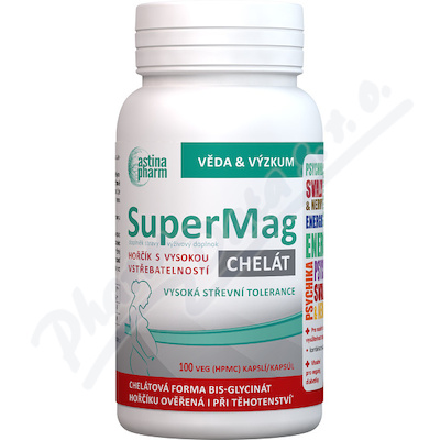 Levně Astina SuperMag B6 chelát cps.100.