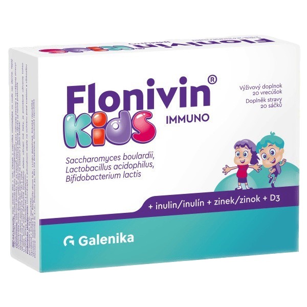 Levně Flonivin Kids Immuno 20x2.25g Galenika