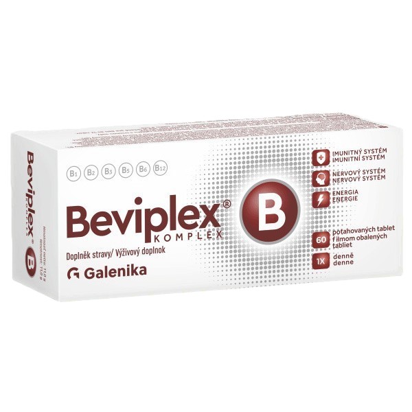 Levně Beviplex B komplex tbl.60 Galenika
