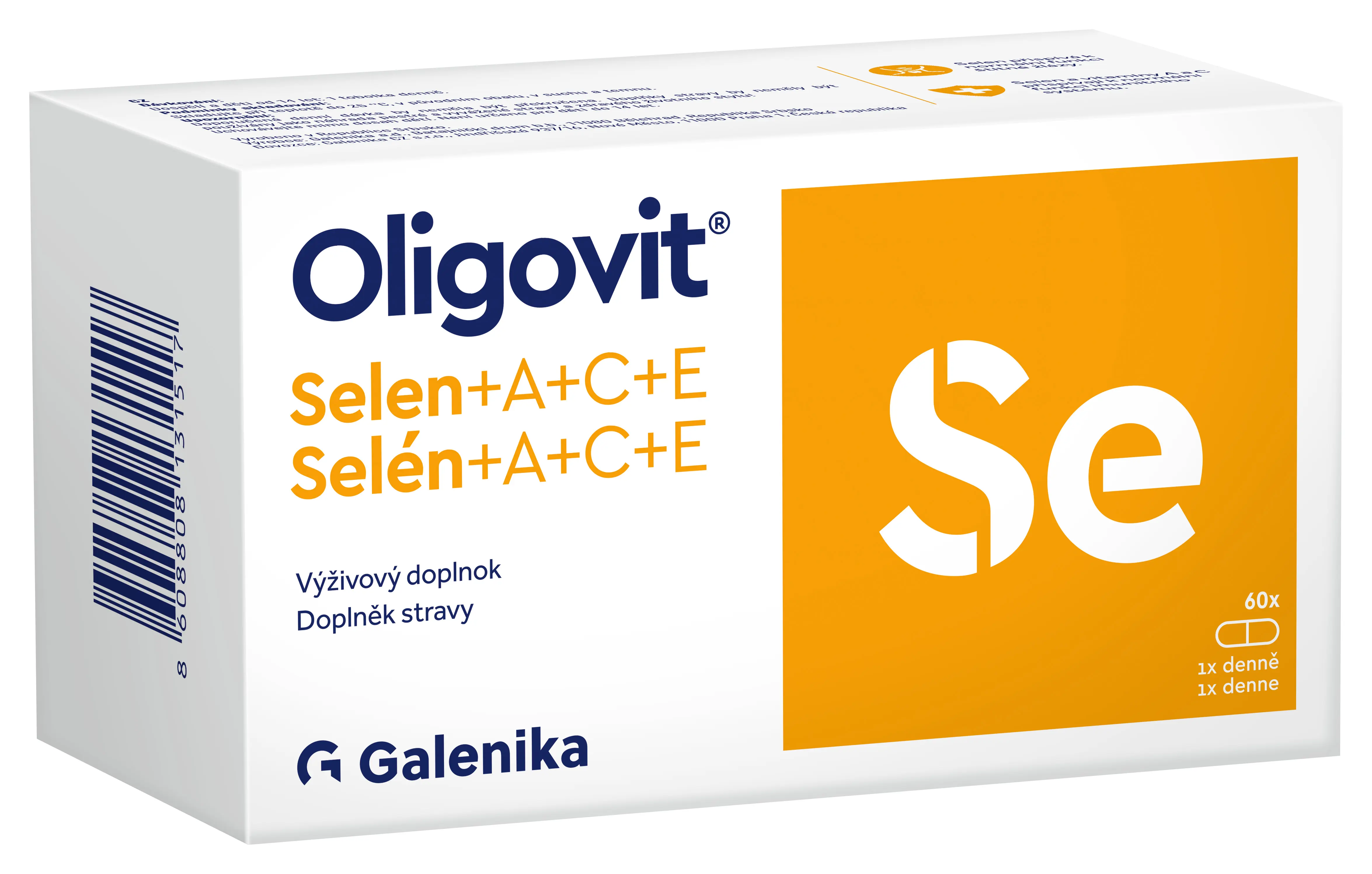 Levně Oligovit Selen+A+C+E tob.60 Galenika
