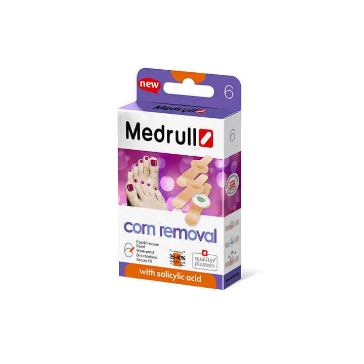 Levně Medrull náplasti k odstranění kuřího oka 6ks