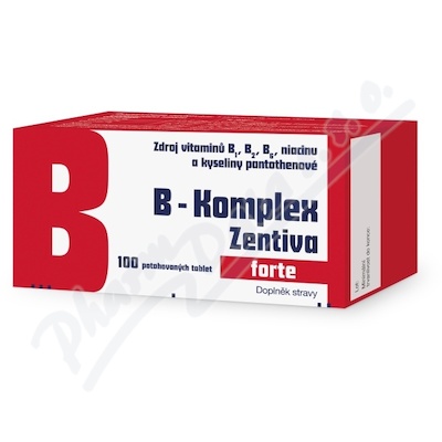 Levně B-Komplex Zentiva forte tbl.flm.100
