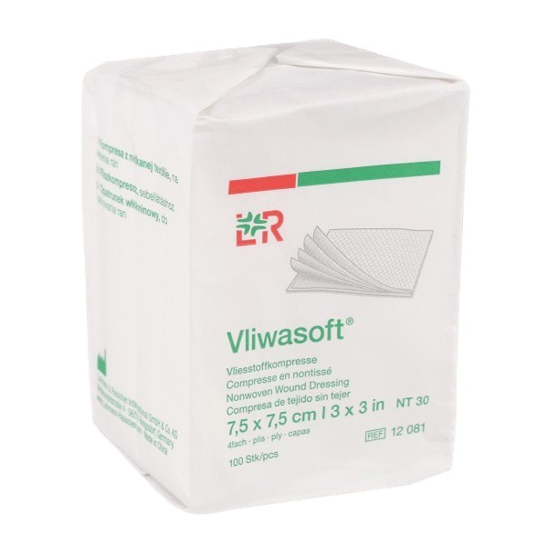 Levně Komprese Vliwasoft nest.7.5x7.5cm/4vr.100ks