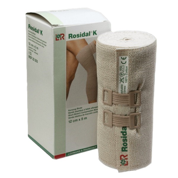 Levně Obinadlo elast.Rosidal K 12cmx5m 1ks
