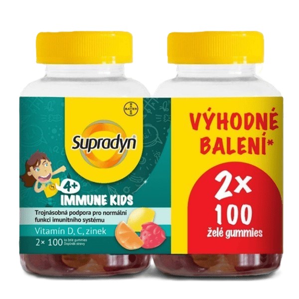 Levně SUPRADYN IMMUNE KIDS PROMO 2x100 želé gummies