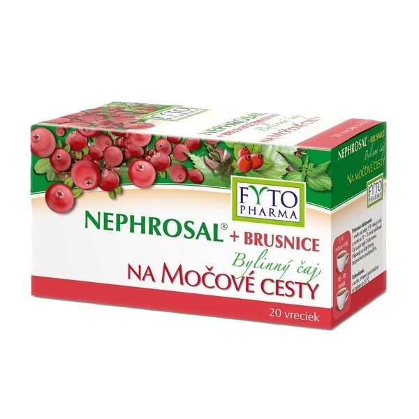 Levně Nephrosal+brusinky bylinný čaj 20x1.5g Fytopharma