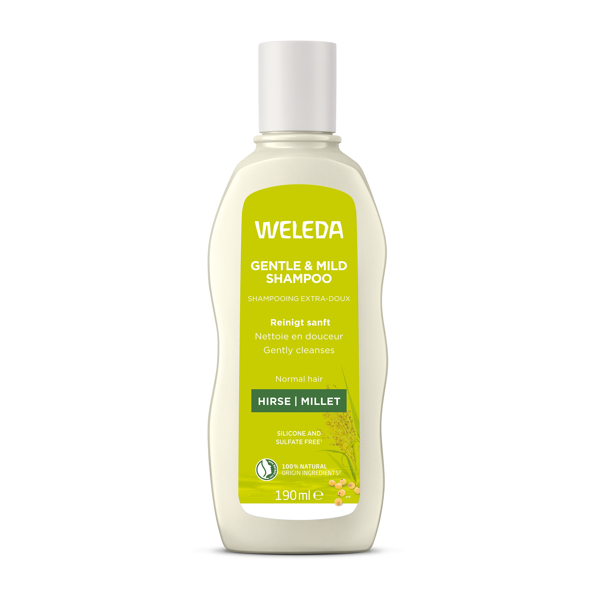 Levně WELEDA Vyživující šampon s prosem 190ml