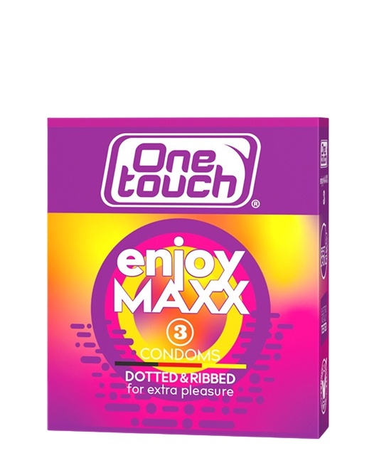 Levně One touch Enjoy Maxx kondomy 3ks