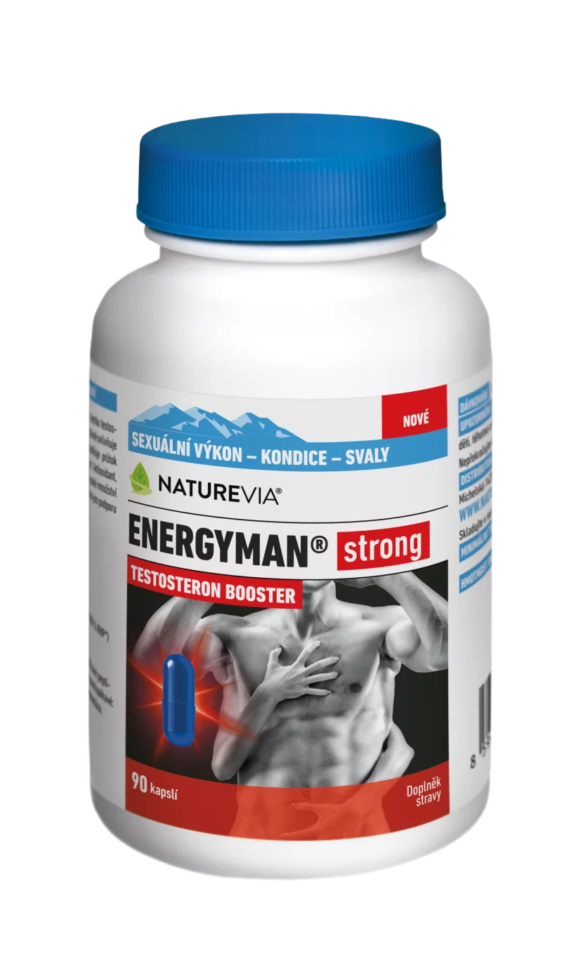 Levně NatureVia Energyman strong cps.90