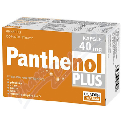 Levně Panthenol PLUS 40mg cps.60 Dr.Müller