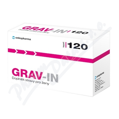 Levně GRAV-IN otěhotnění-premen.syndr.-menopauza cps.120