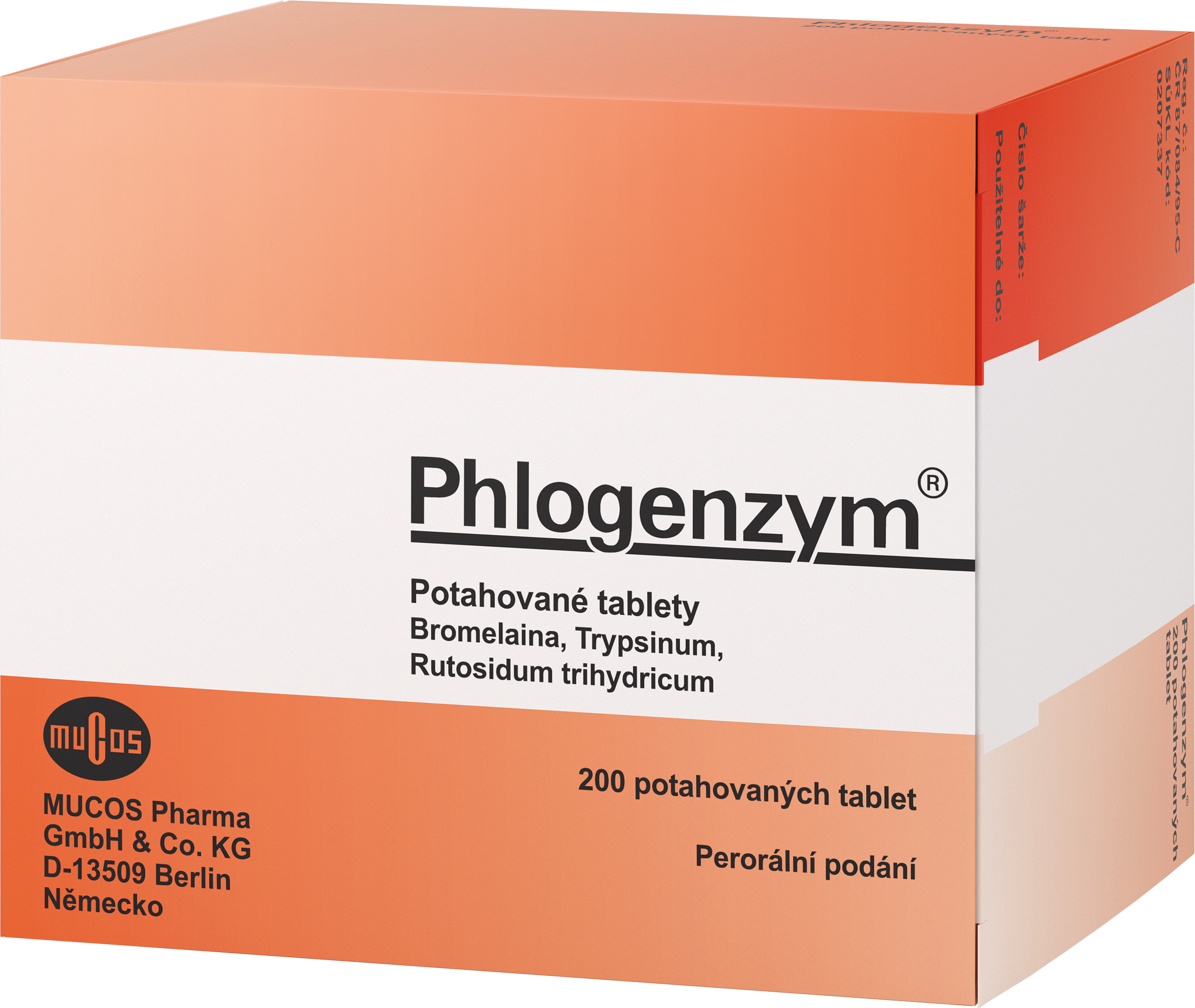 Levně Phlogenzym 90mg/48mg/100mg tbl.flm. 200 Triplex