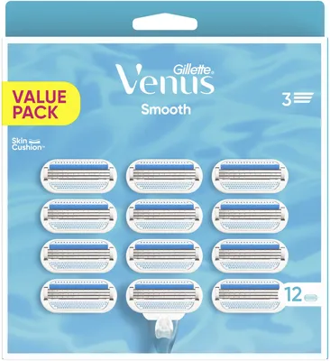 Levně Gillette Venus Smooth náhradní hlavice XXL 12ks