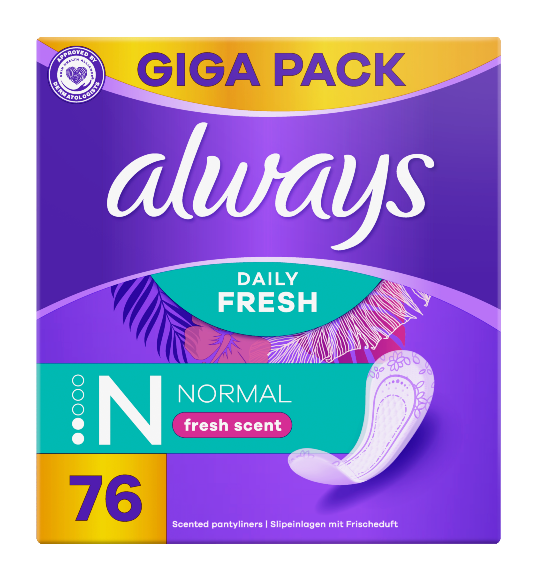 Levně Always Intimky Daily Fresh Normal Fresh Scent 76ks