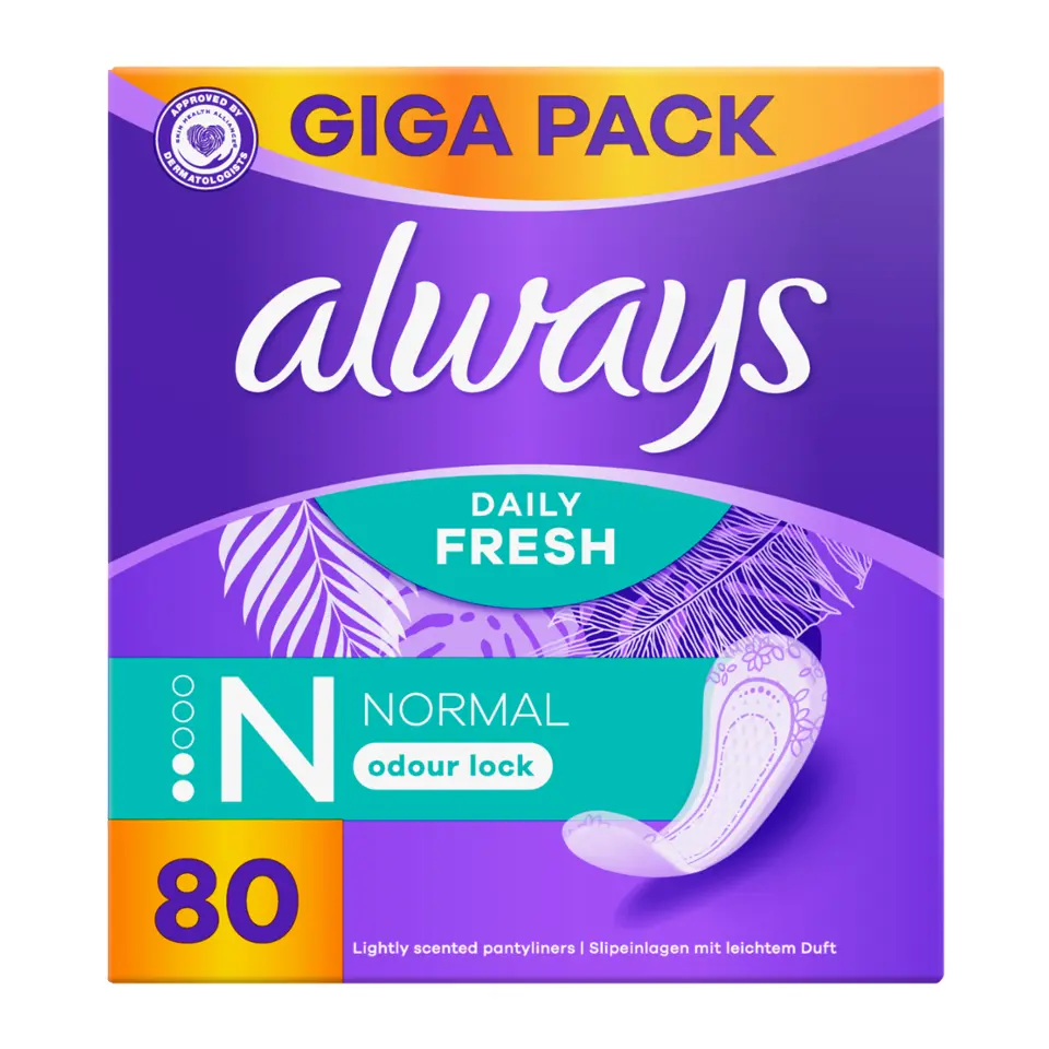 Levně Always Intimky Normal Fressh&Protect 80ks
