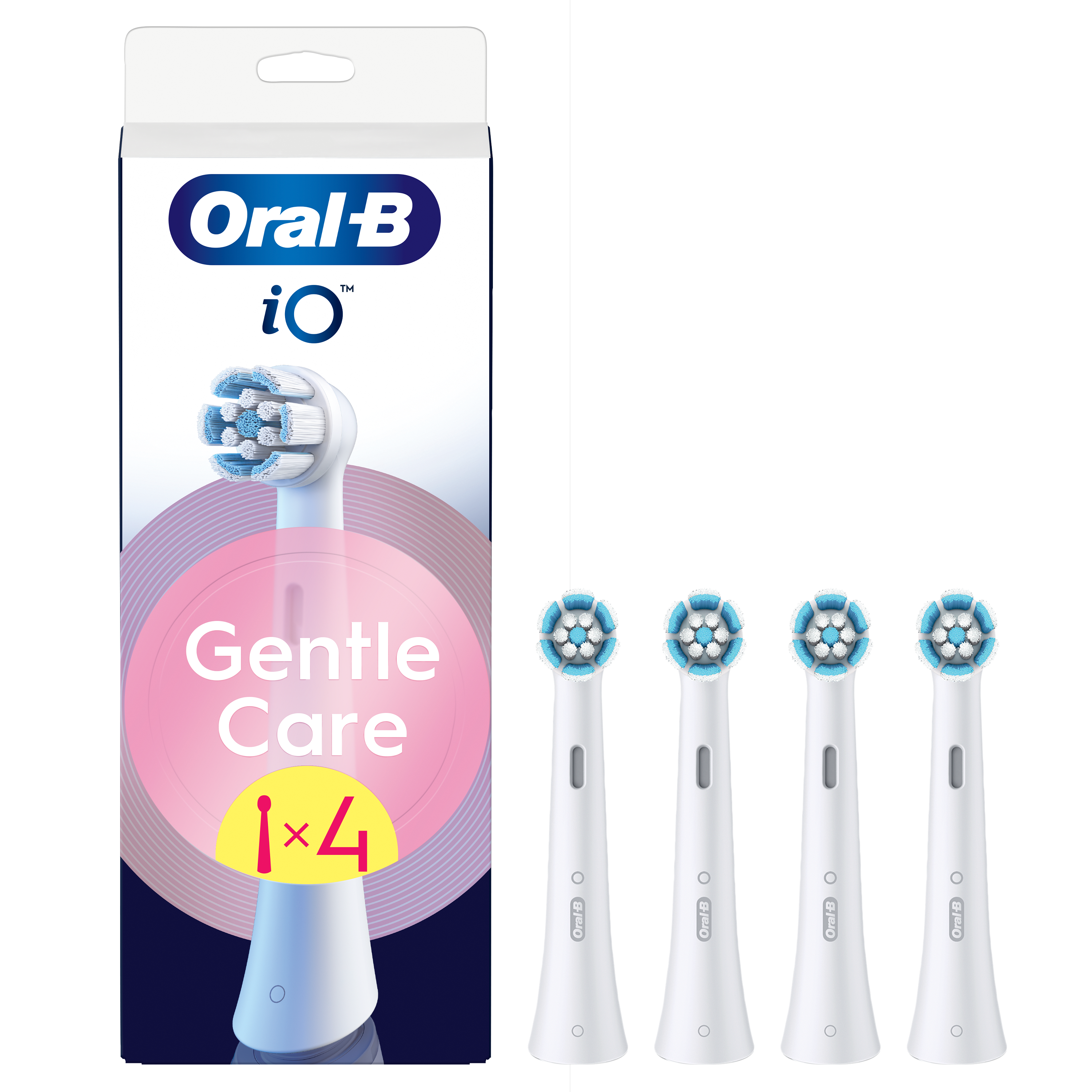 Levně Oral-B iO Gentle Care náhradní hlavice 4ks