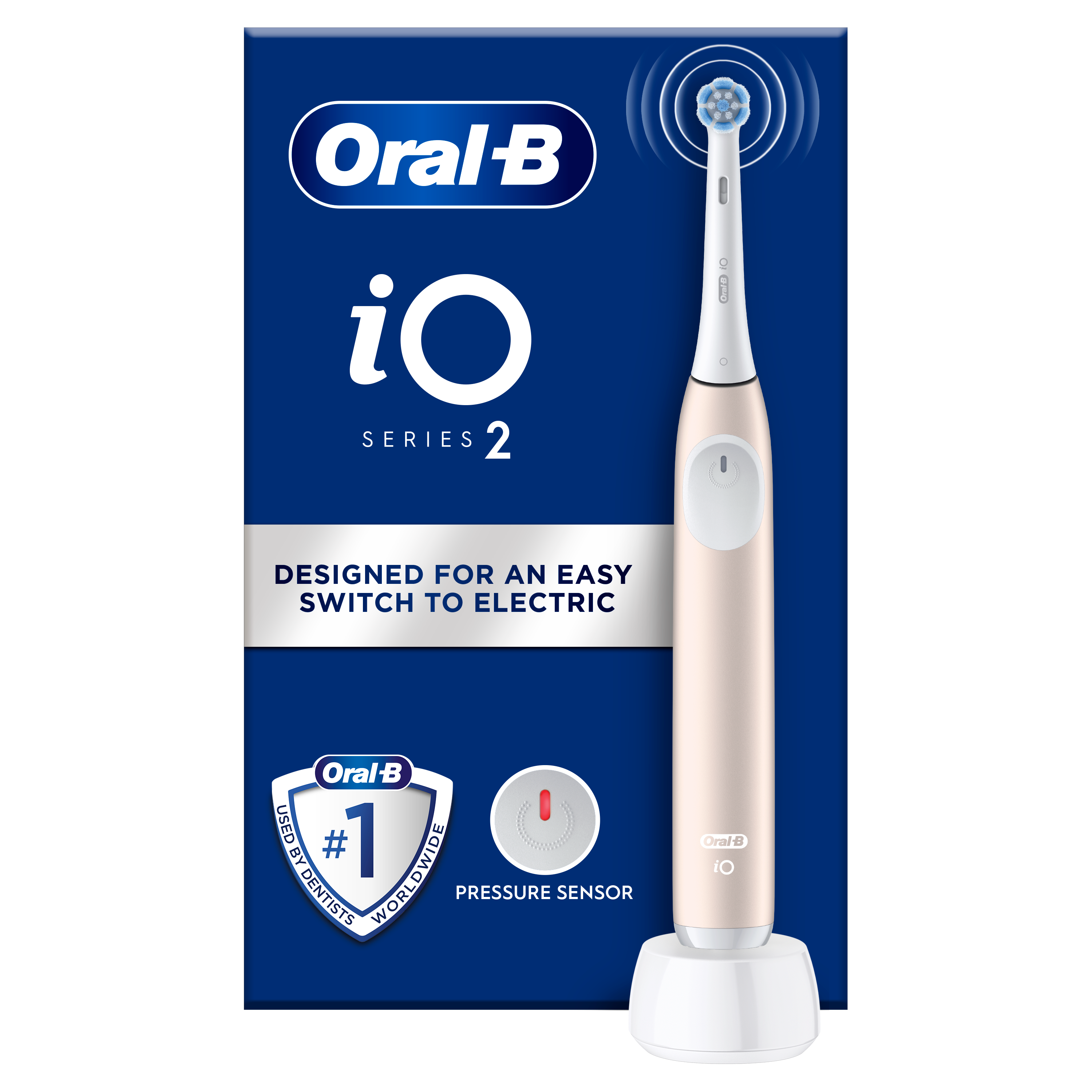 Oral-B iO Series 2 Calm Pink elektrický zubní kartáček