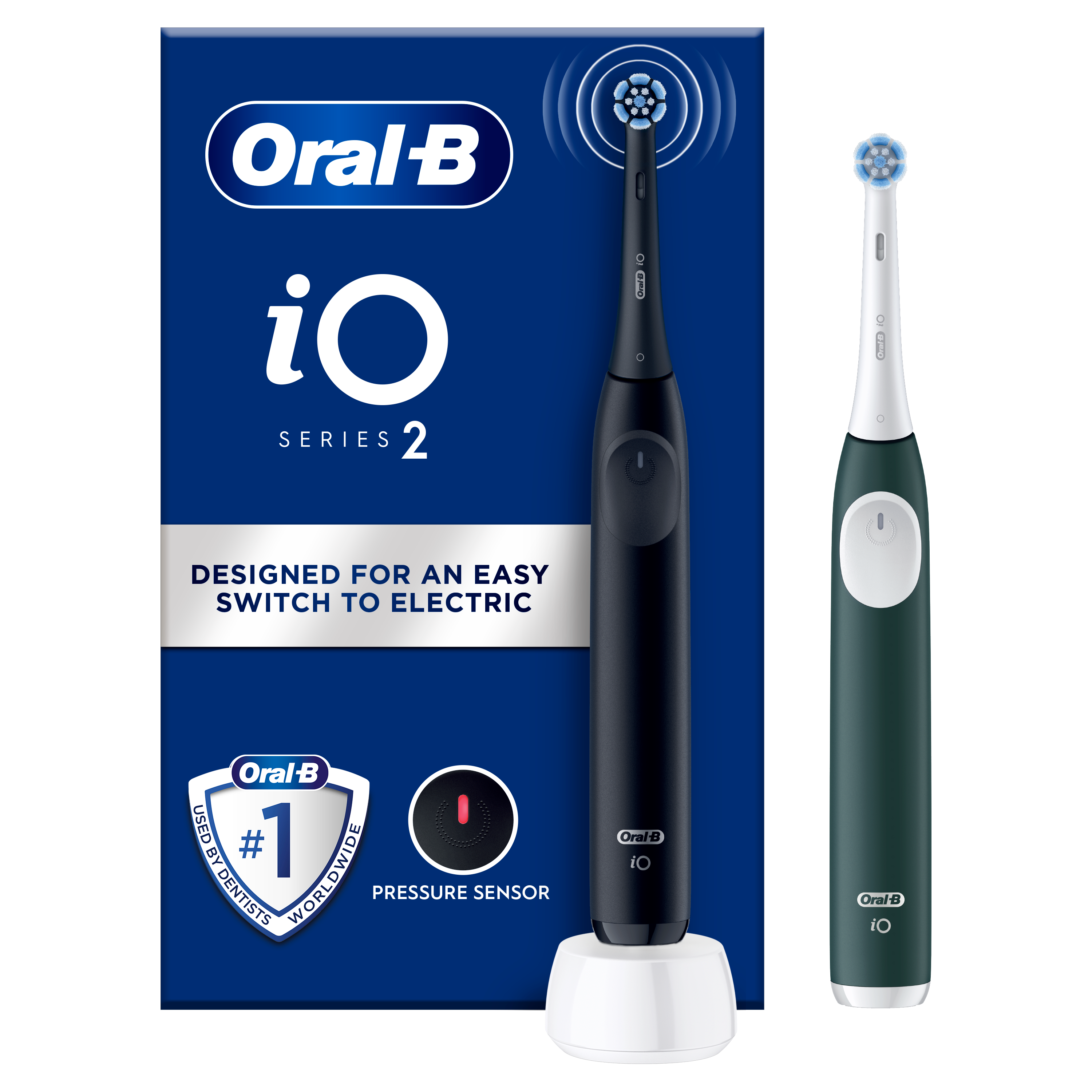 Oral-B iO Series 2 DUO Night Black + elektrický zubní kartáček
