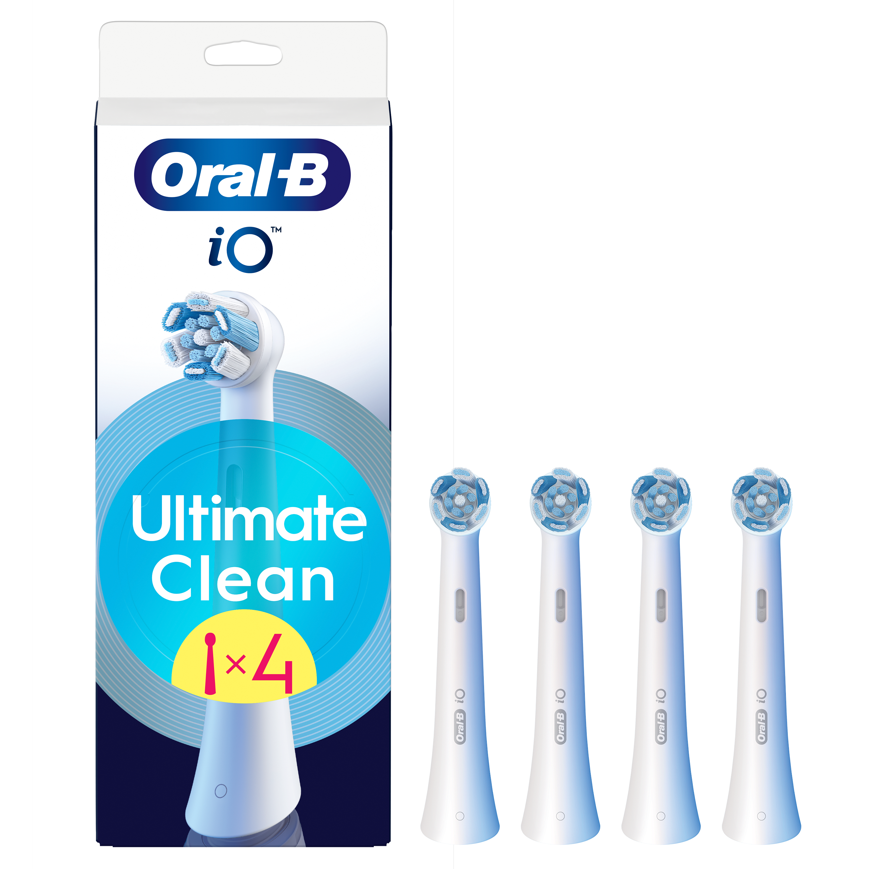 Oral-B iO Ultimate Clean White náhradní hlavice 4ks