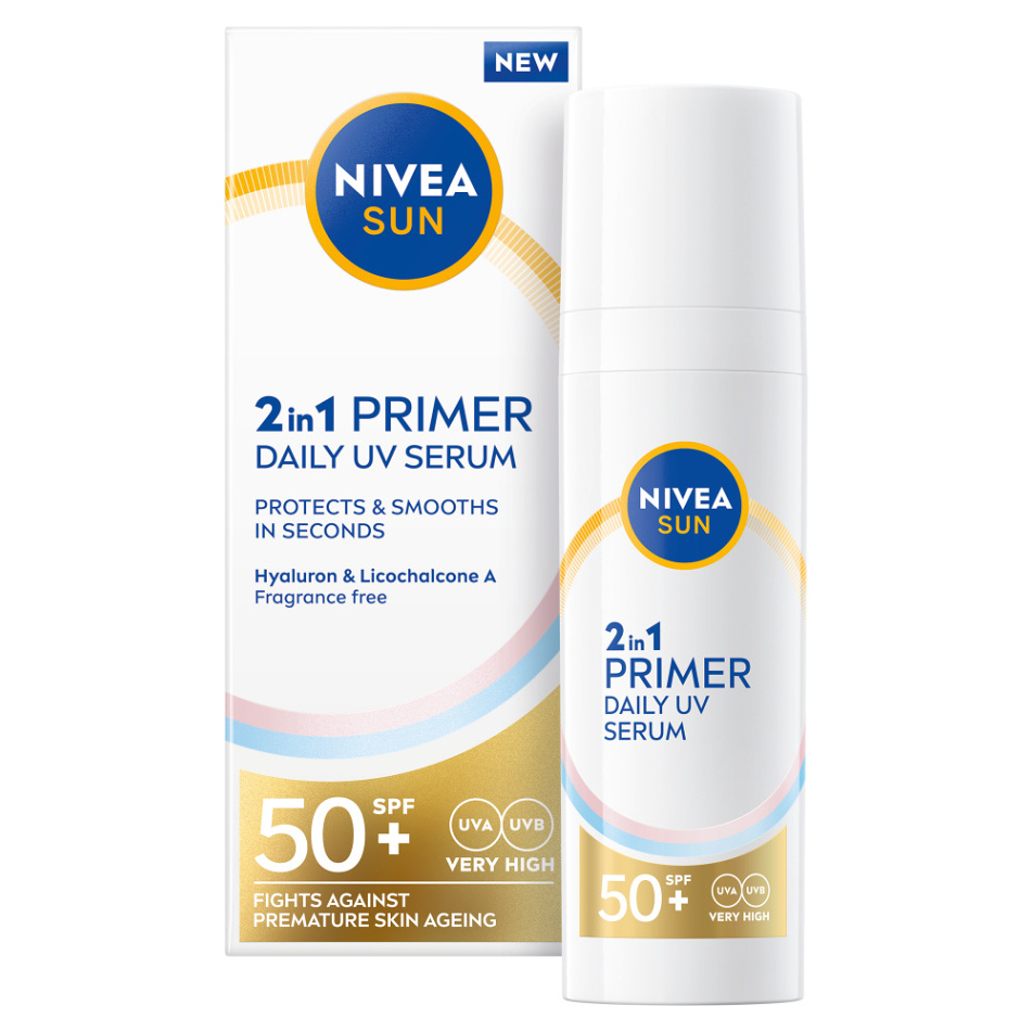 Levně NIVEA SUN UV Sérum Primer 2v1 SPF 50+ 30ml