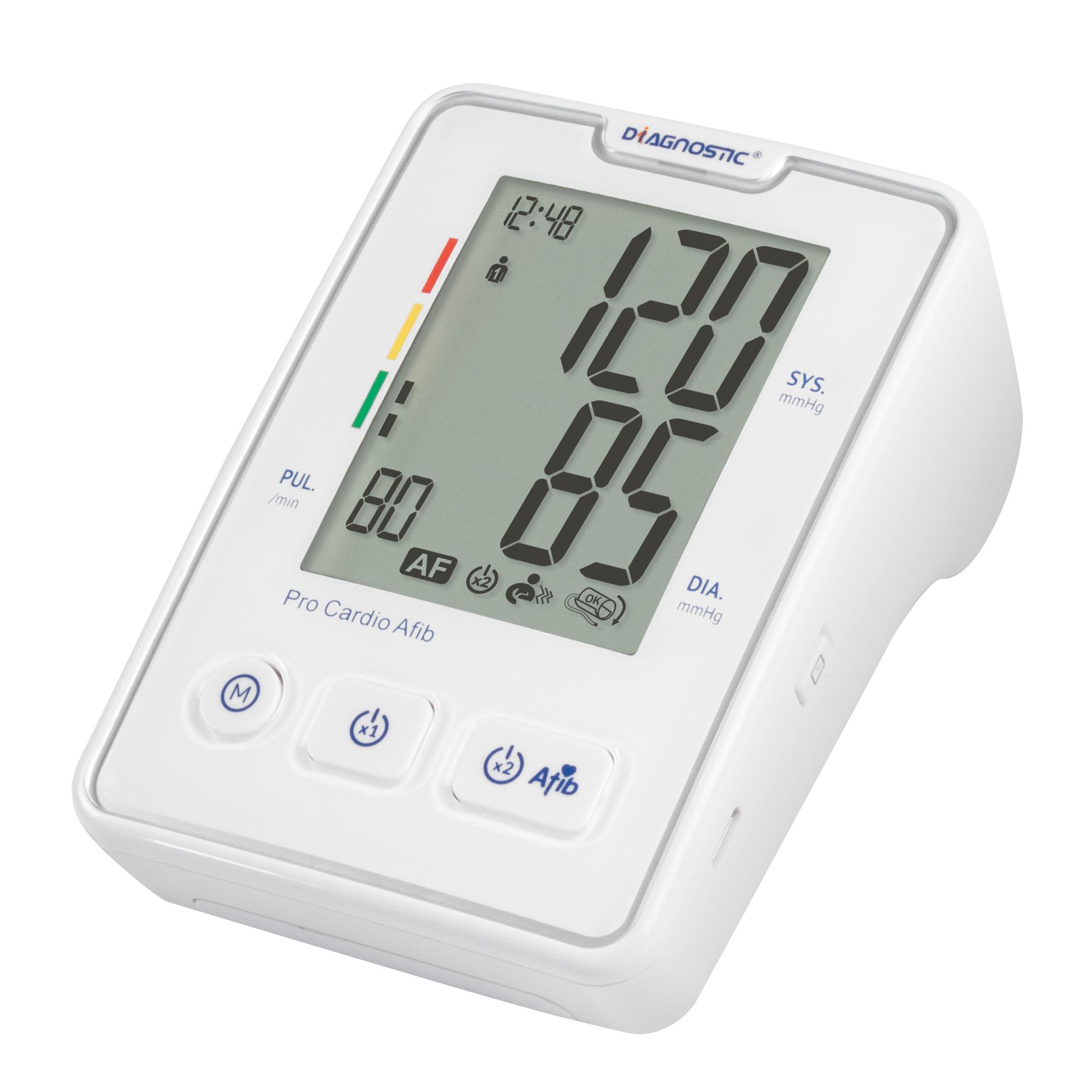 Levně DIAGNOSTIC automatický tlakoměr Pro Cardio Afib