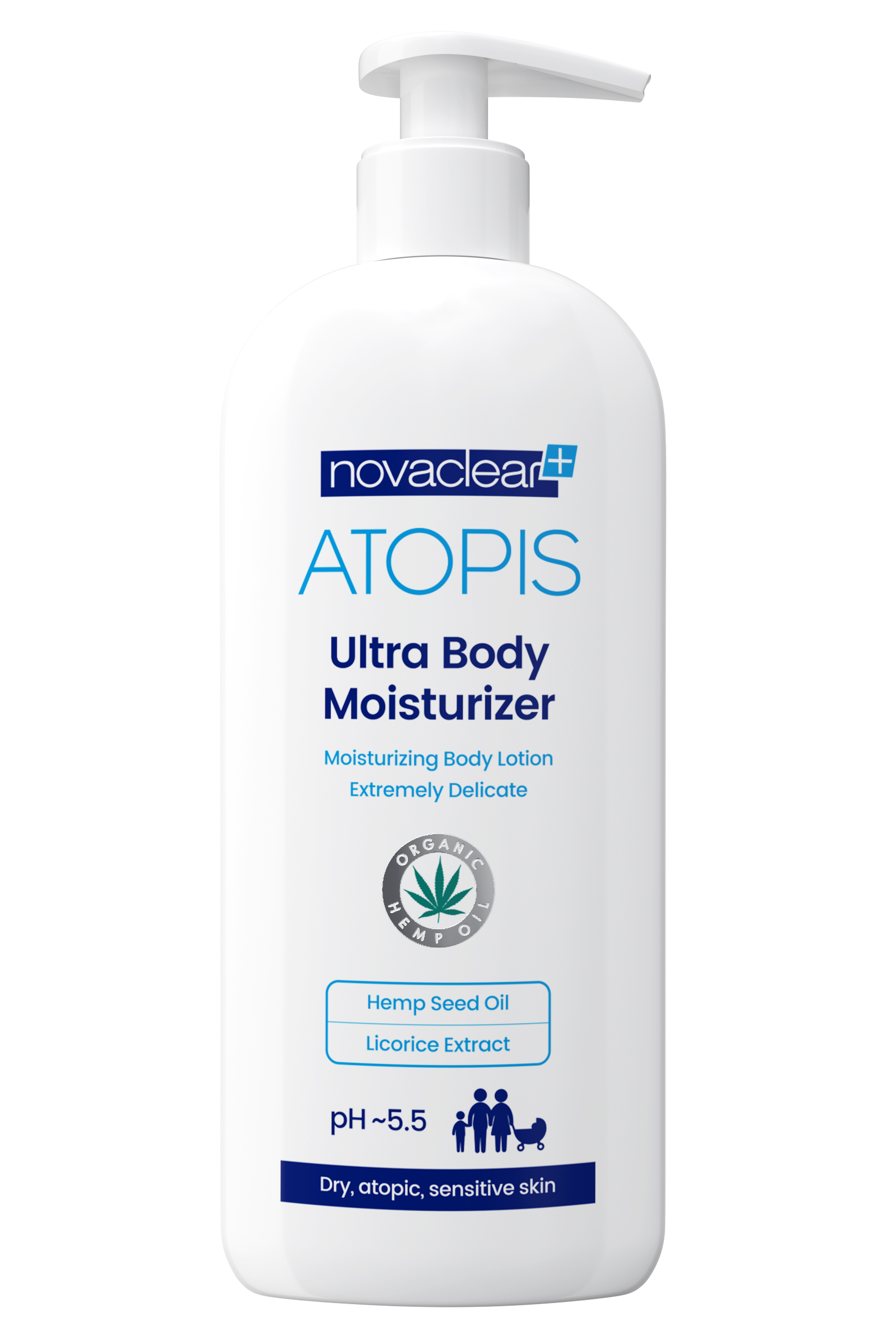 Levně Biotter NC ATOPIS hydratační tělové mléko 500ml