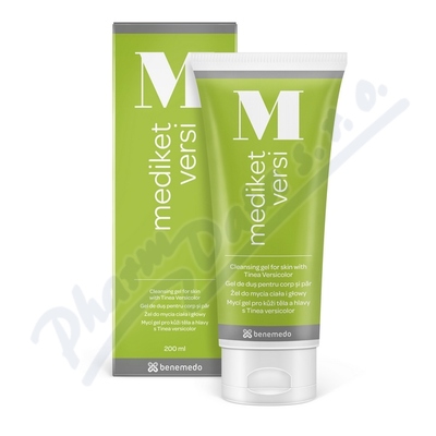 Levně Mediket Versi mycí gel Pityriasis versicolor 200ml