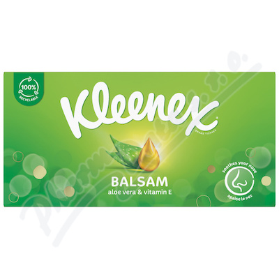 Levně KLEENEX Kapesníky papírové Balsam Box 64ks