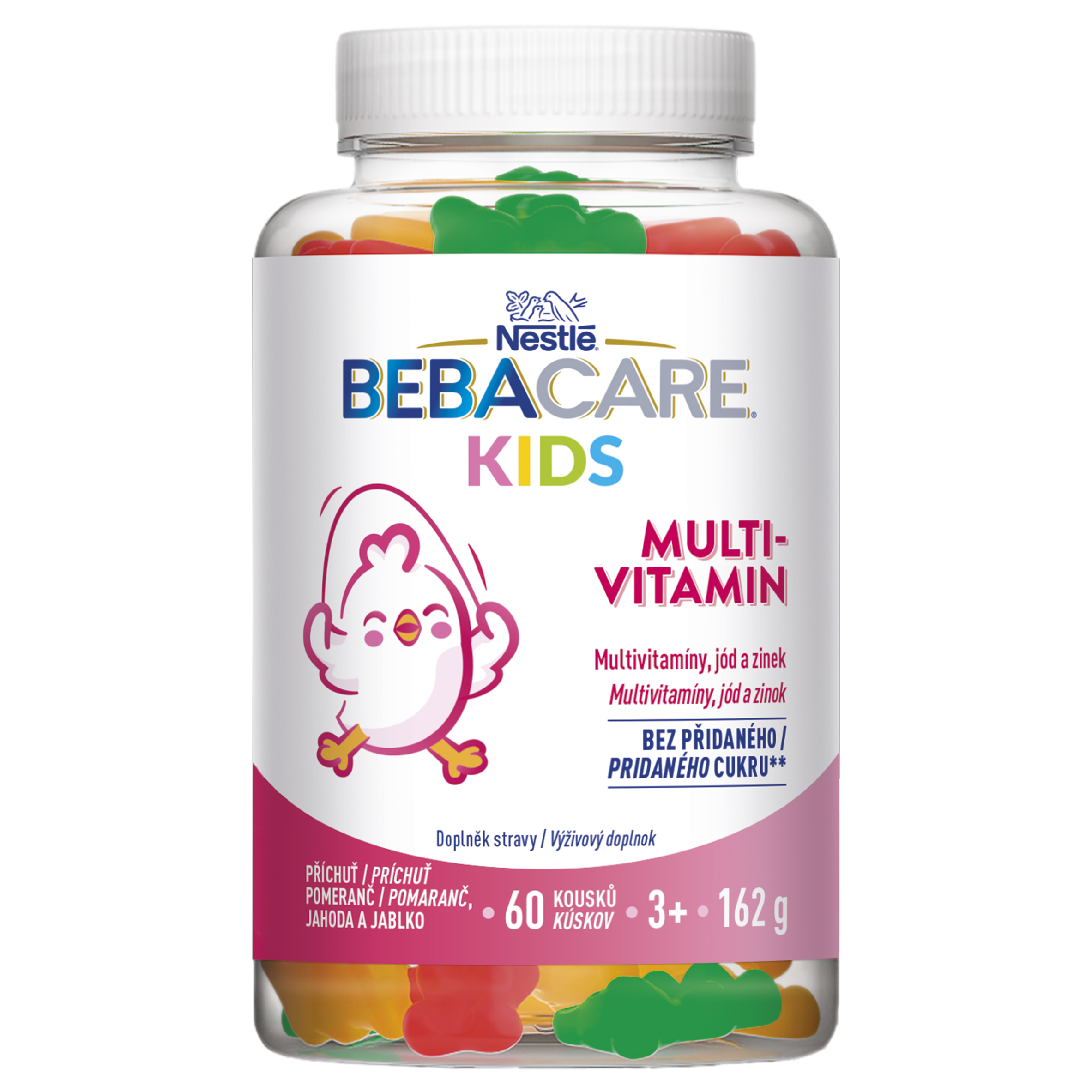 Levně BEBACARE KIDS Multivitamin 162g