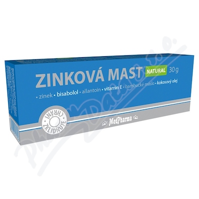 Levně MedPharma Zinková mast NATURAL 30g