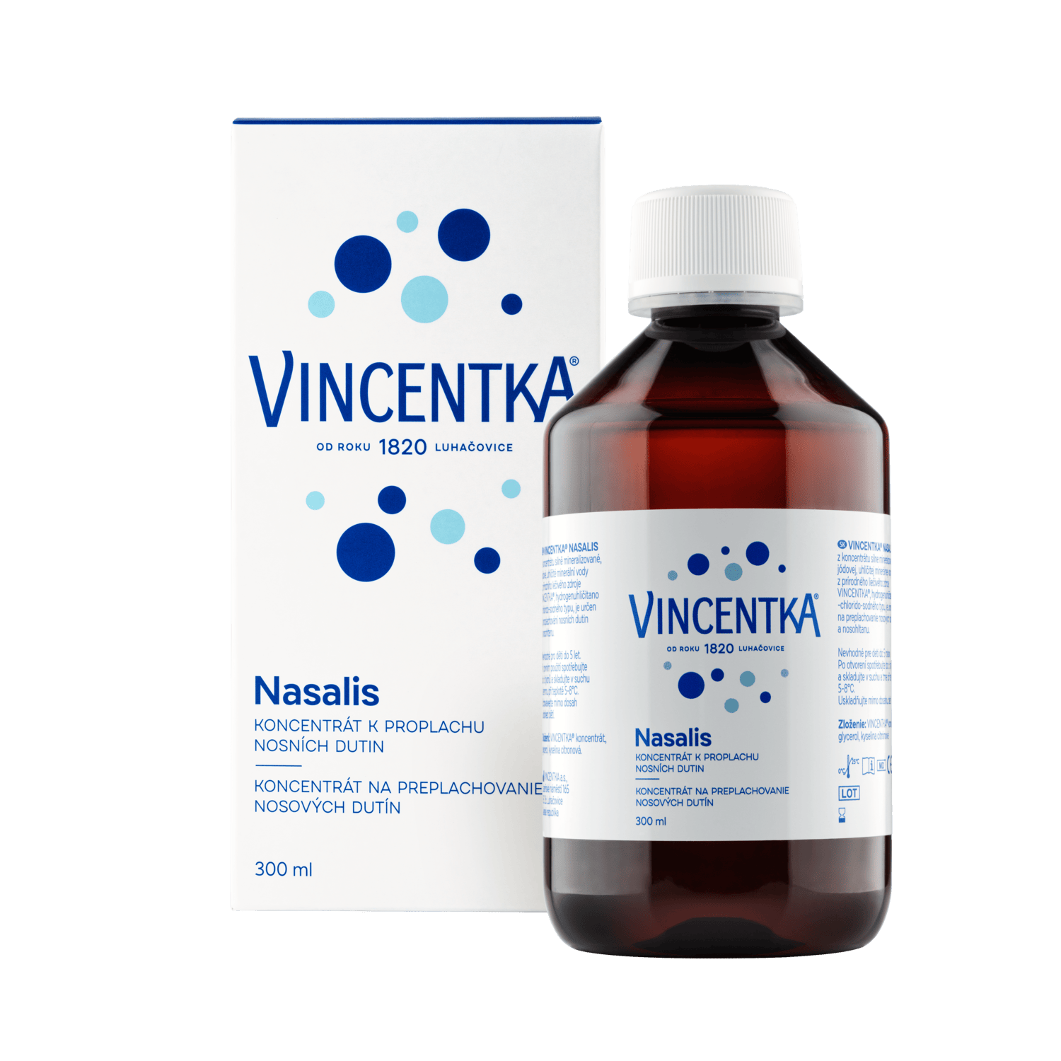 Levně Vincentka Nasalis 300ml