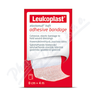 Levně Leukoplast Elastomull obinad.bílé kohez.8cmx4m 1ks