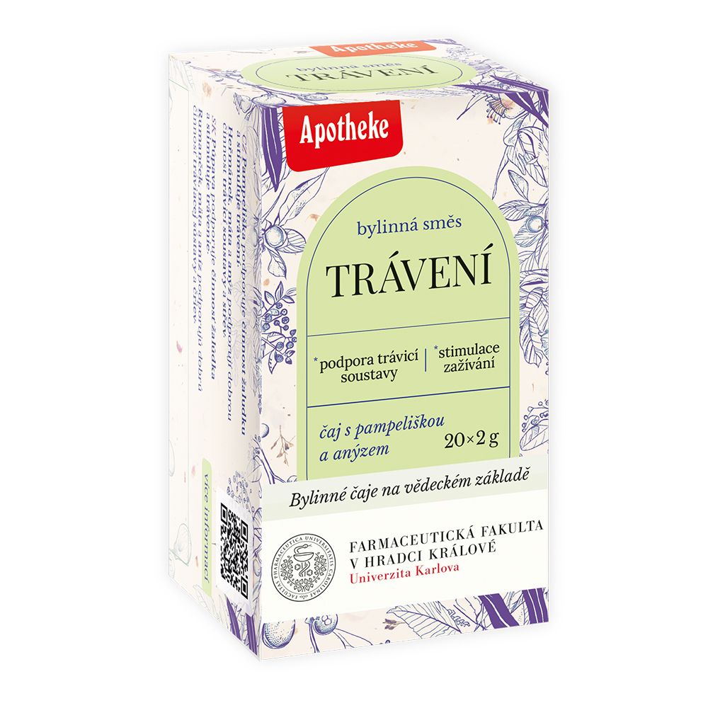Levně Apotheke FAF UK Trávení čaj 20x2g