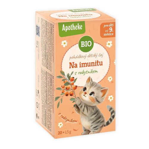 Levně Apotheke Pohádkový dětský čaj Imunita BIO 20x1.5g