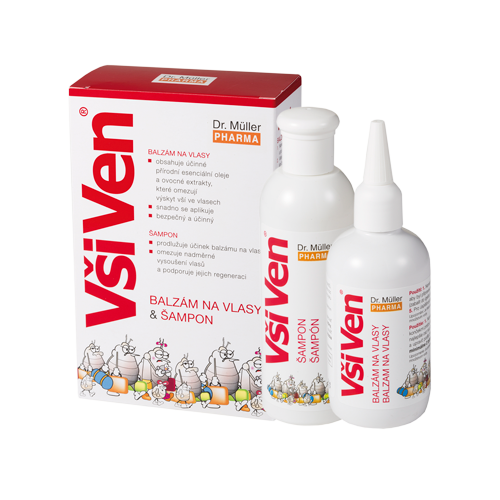 Levně Všiven balzám na vlasy a šamp.120+150ml Dr.Müller