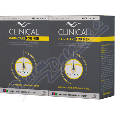 Levně Clinical Hair-Care for MEN tob.60 1+1 4měs.kúra