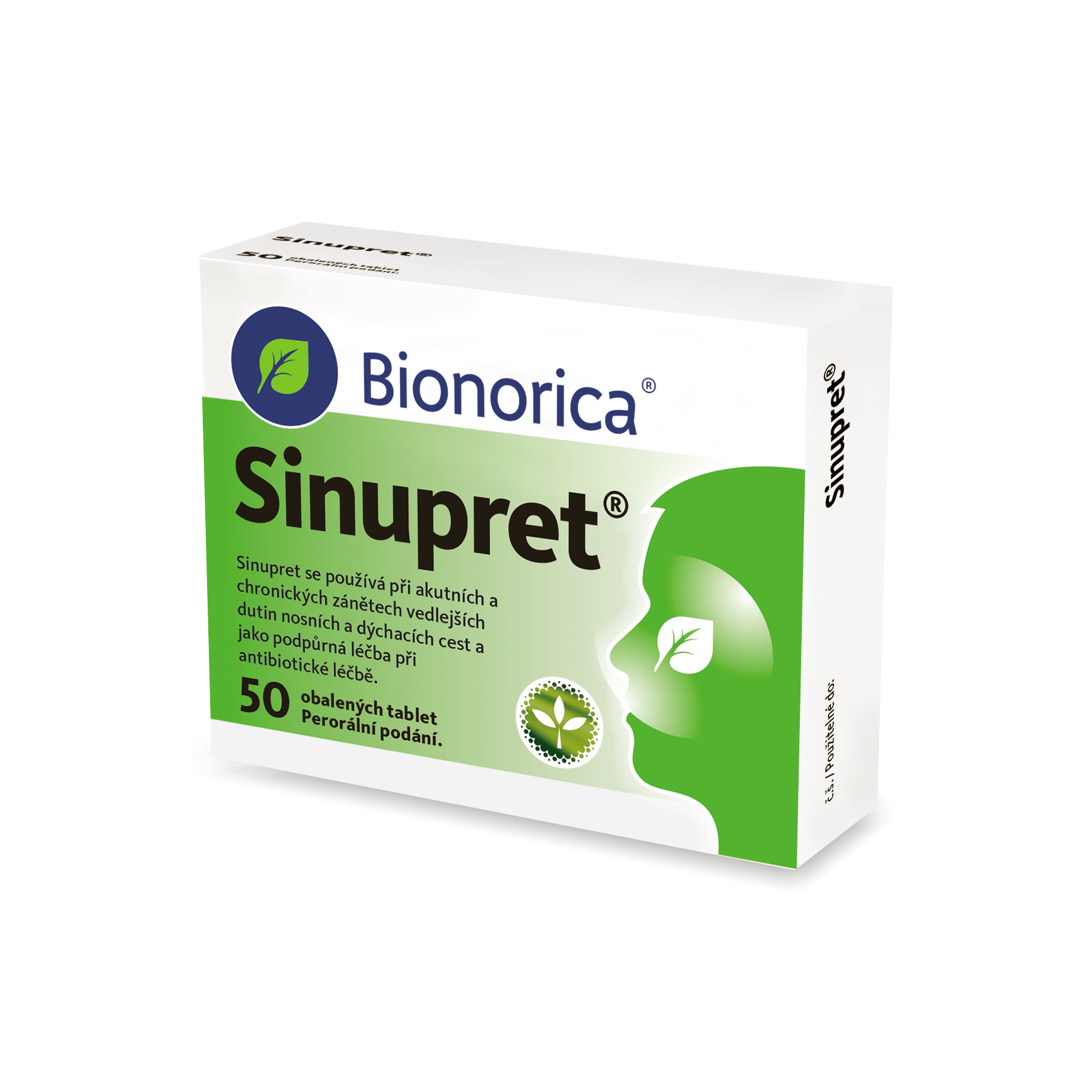 Levně Sinupret 50 obalených tablet