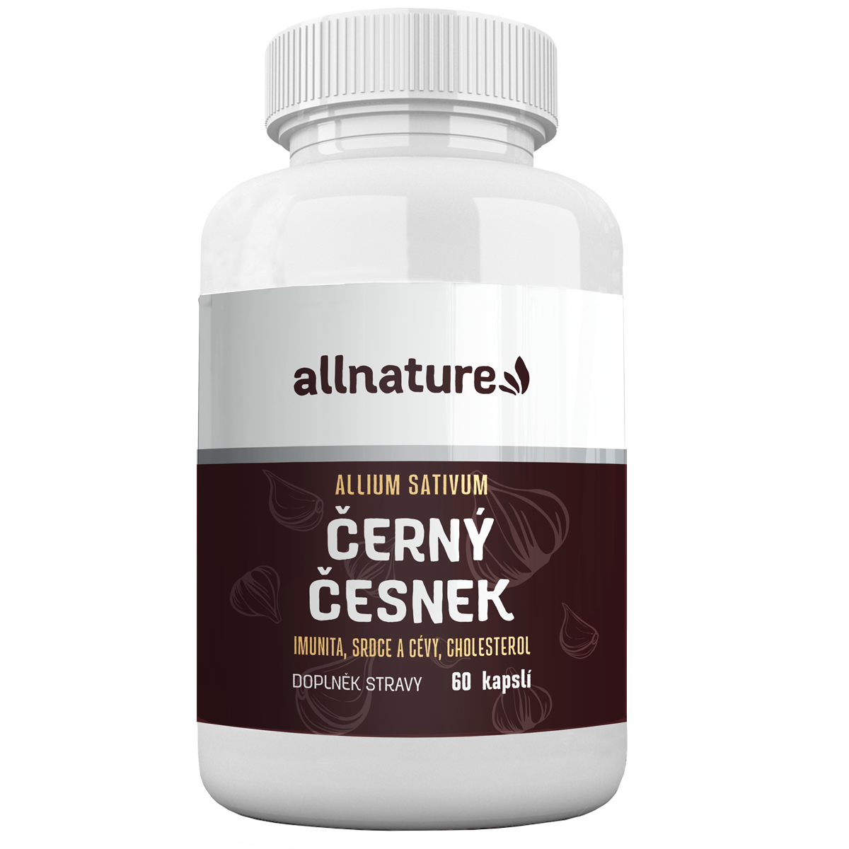 Levně Allnature Černý česnek cps.60