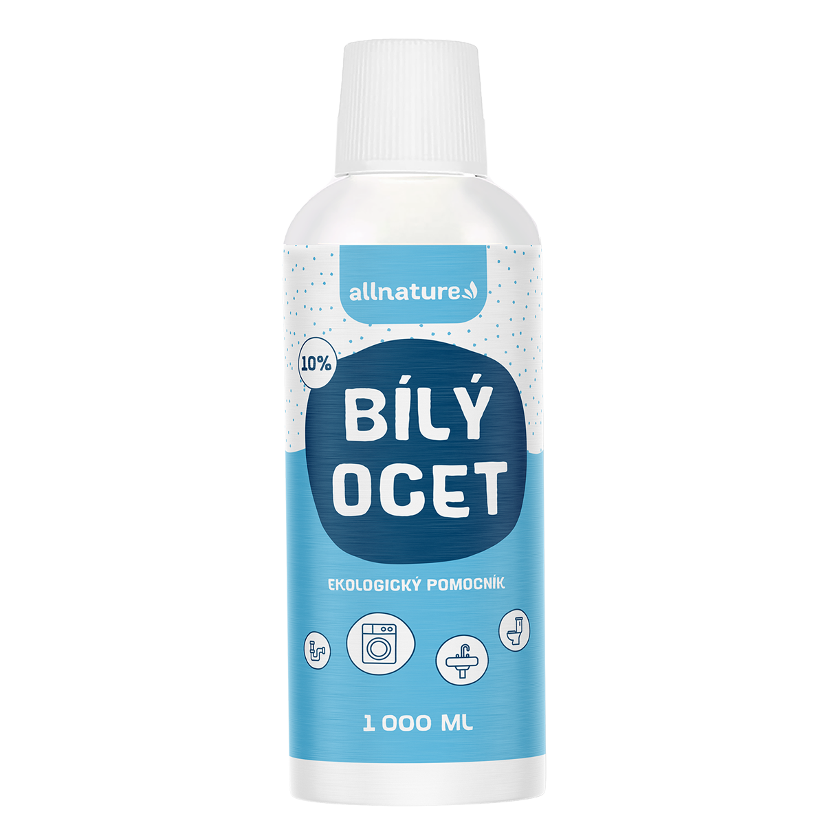 Levně Allnature Bílý ocet 10% 1000ml