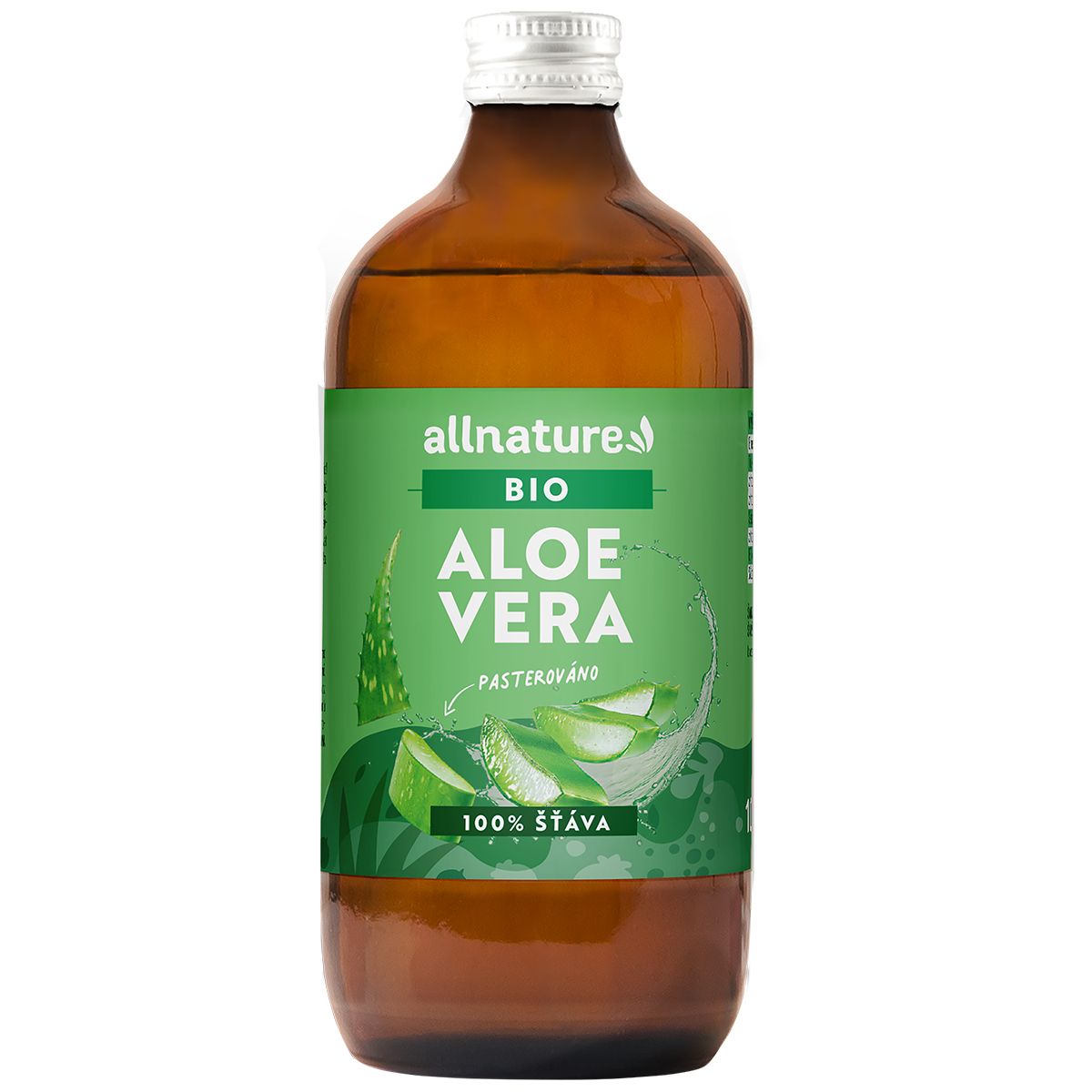 Levně Allnature Aloe vera 100% šťáva BIO 500ml