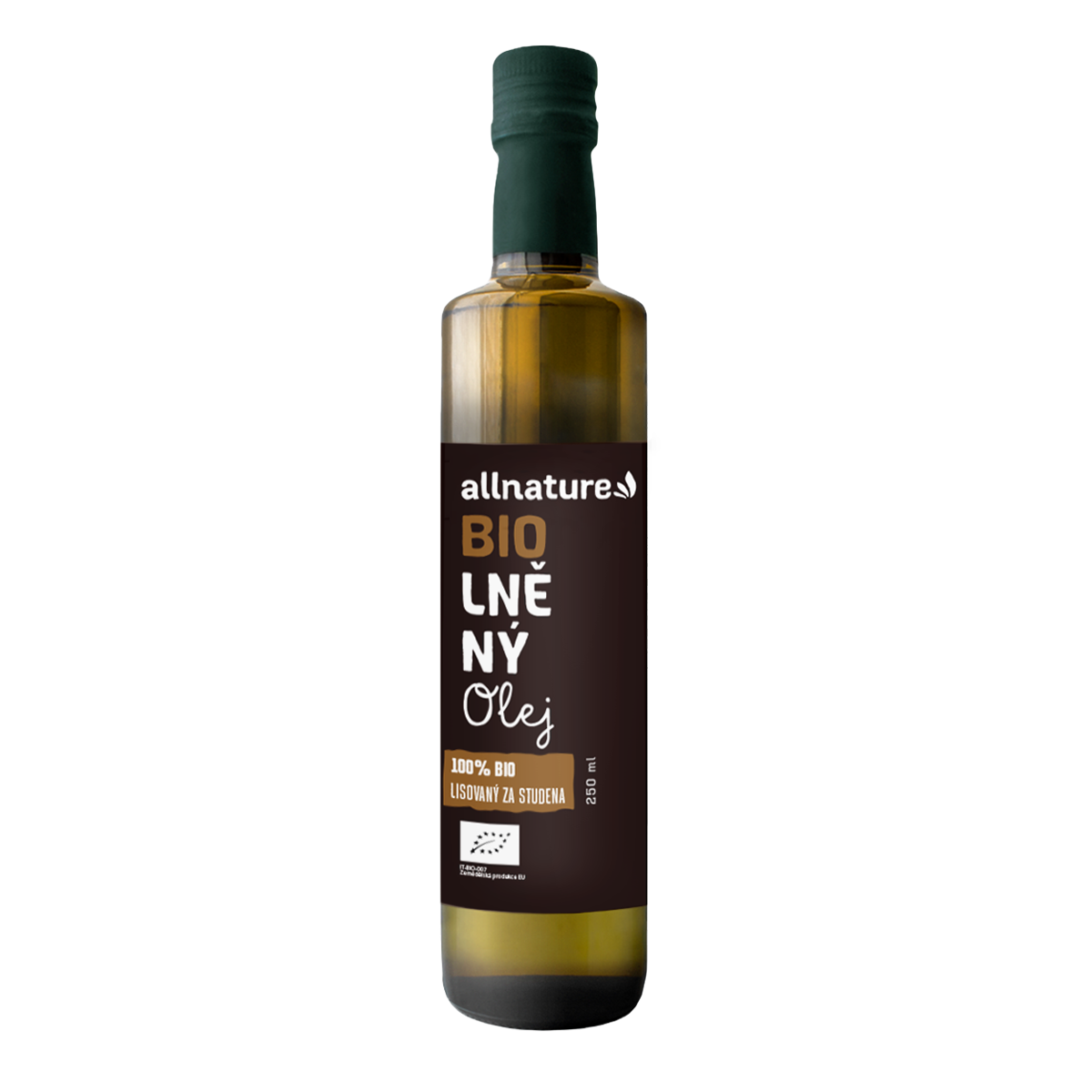Levně Allnature Lněný olej BIO 250ml